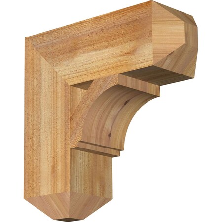 Imperial Craftsman Rough Sawn Bracket, Western Red Cedar, 6"W x 18"D x 18"H